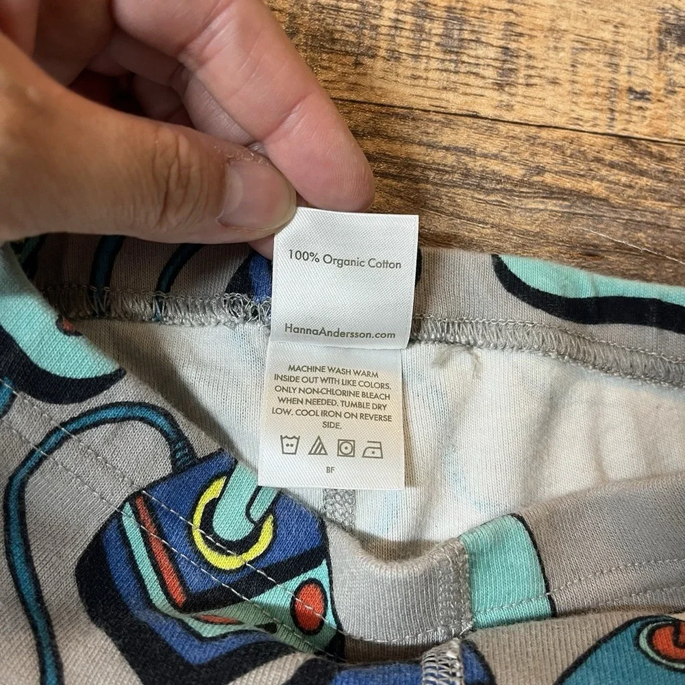 Hanna Andersson‎ Organic Cotton Pajamas Unisex Baby 6-12m Gamer Controllers
